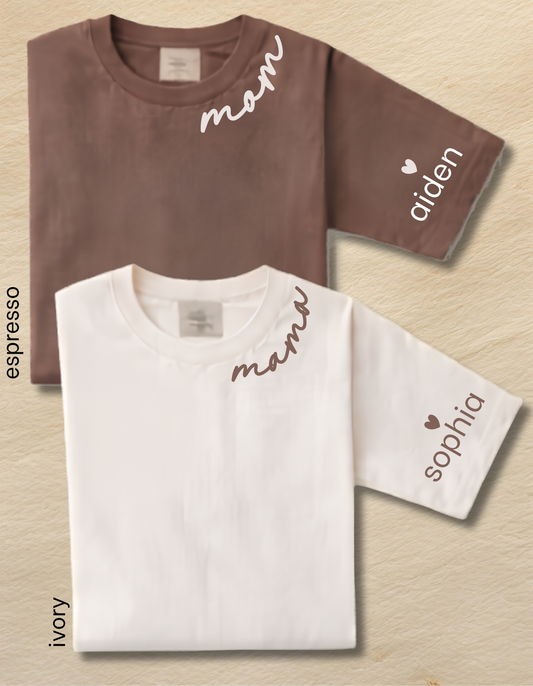 Personalized Mama Shirt