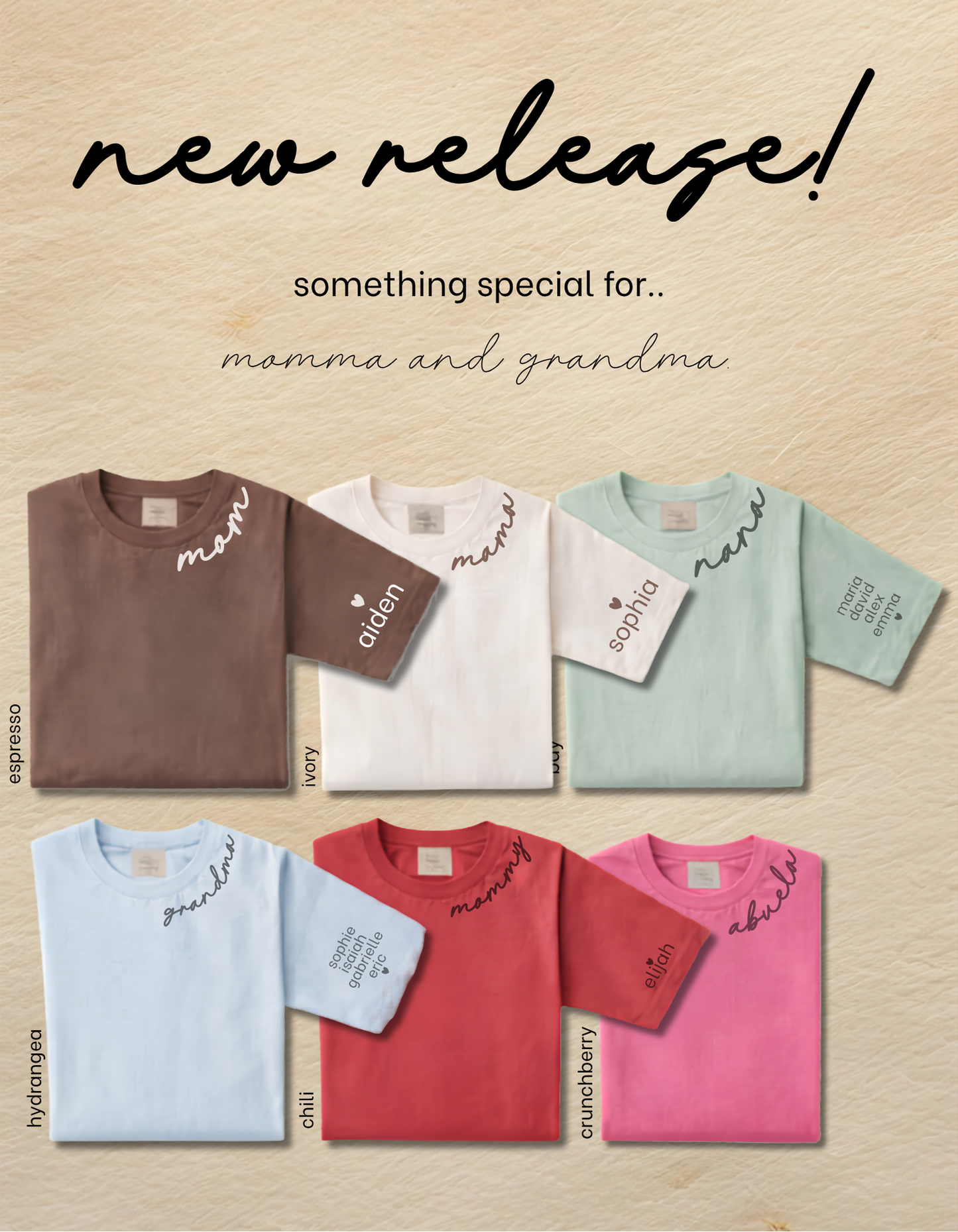 Personalized Mama Shirt