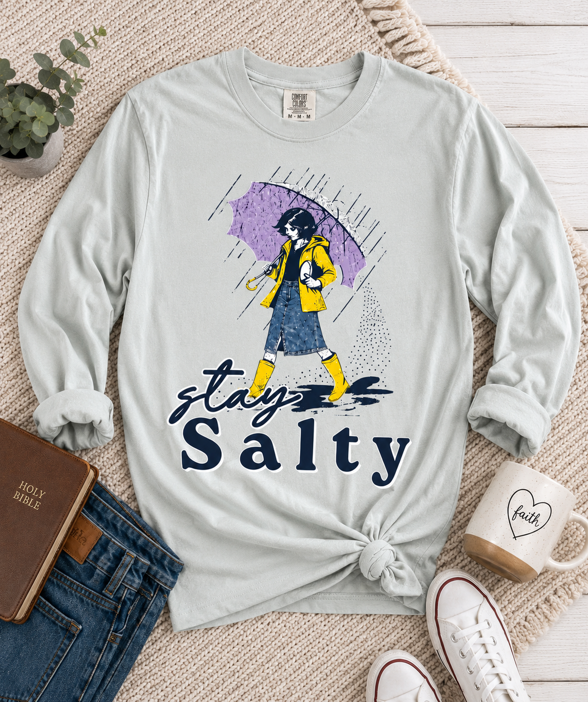 Stay Salty Graphic Long Sleeve